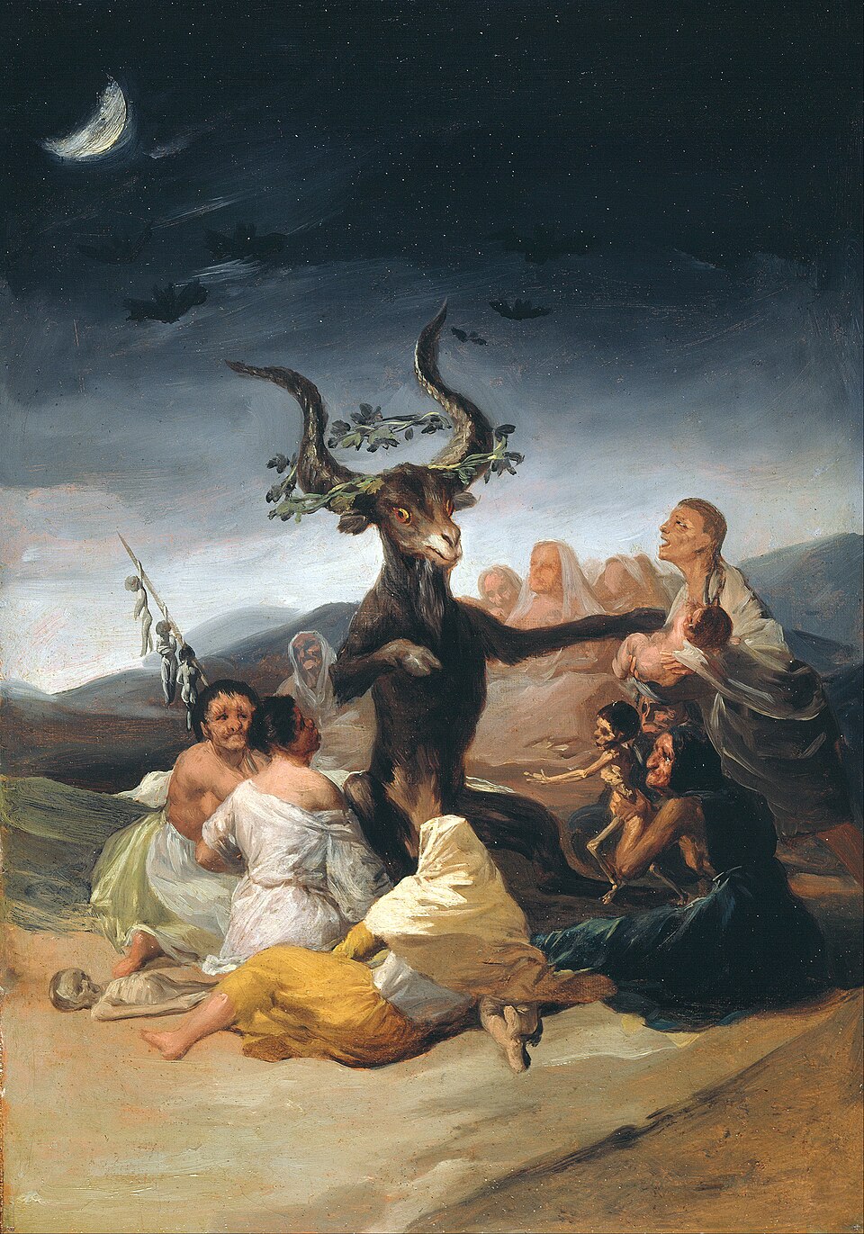 Witches' Sabbath (Goya, 1798) - Wikipedia